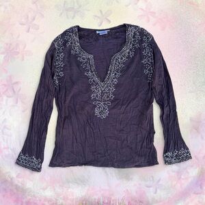 beaded blouse